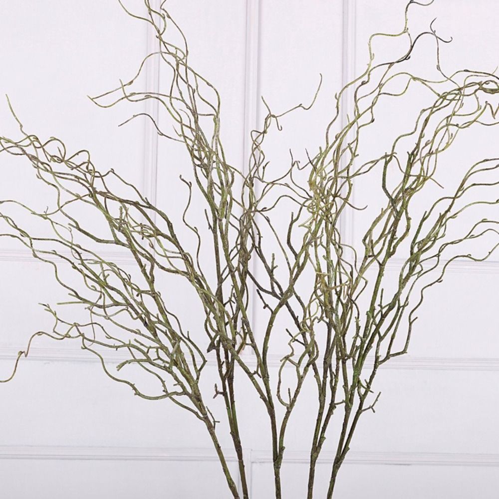 Branch Curly Willow - 120cm Length Artificial Willow Branch Realistic