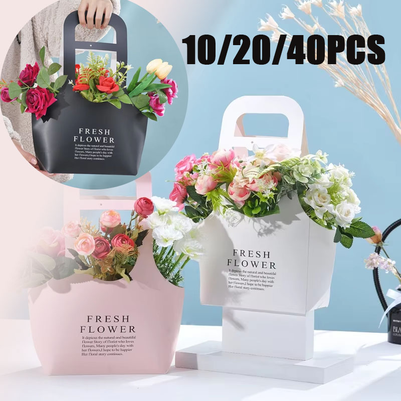 10-40PCS One Size Kraft Paper  - đánh giá và giá Flower Wrap Kraft
