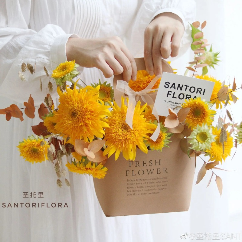 10-40PCS One Size Kraft Paper  - đánh giá và giá Flower Wrap Kraft