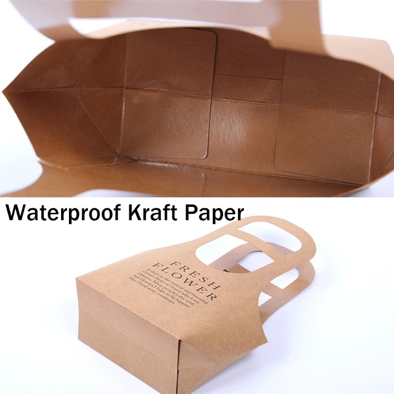10-40PCS One Size Kraft Paper  - đánh giá và giá Flower Wrap Kraft