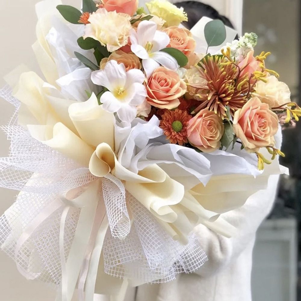 50cm Wide Fresh Flower Wrappin - đánh giá và giá Flower Wrap Kraft