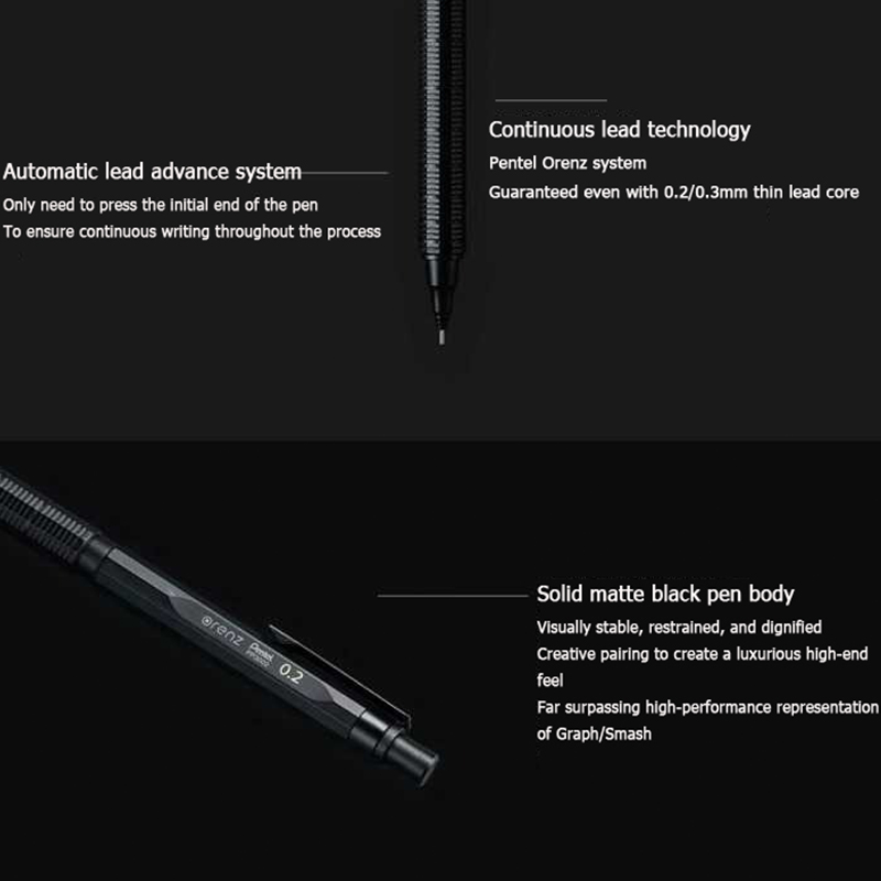 Pentel Professional Pencil ORE - đánh giá và giá Pentel Pen Energel