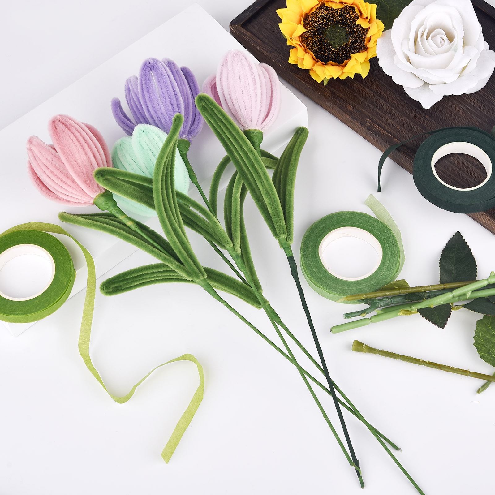 30yards Floral Stem Tape Corsa - đánh giá và giá Anda Florist Supply