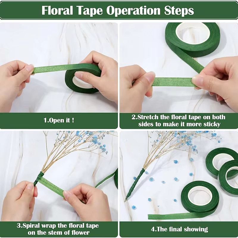 20Yards Green Bouquet Floral T - đánh giá và giá Anda Florist Supply
