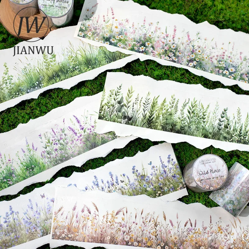 JIANWU 50mm*200cm Green Notes  - đánh giá và giá Floral Tape Green