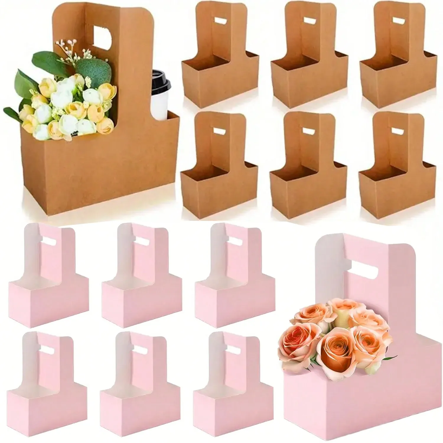 Kraft Paper Flower Bouquet Gif - đánh giá và giá Flower Wrap Kraft