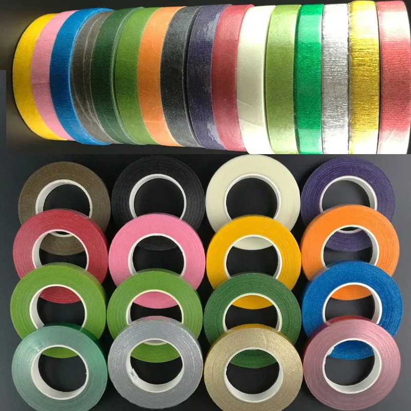 5PCS 30Yard Self-adhesive Flor - đánh giá và giá Floral Tape Green