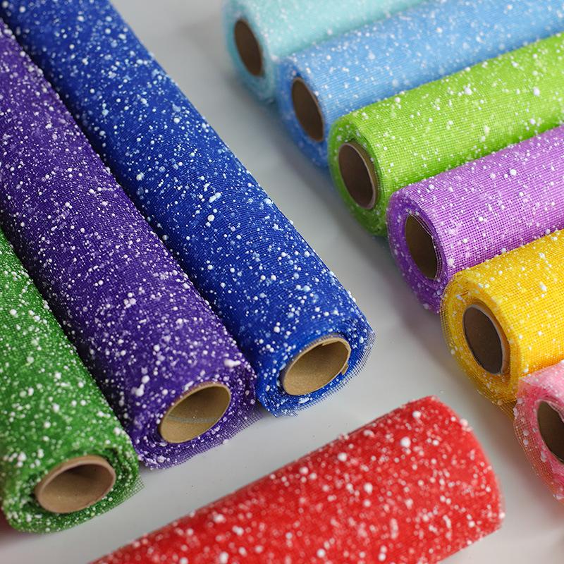 Snowflake Yarn Wrapping Mesh P - đánh giá và giá Florist Supply Paper
