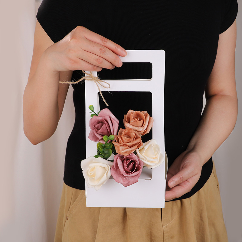 3/5Pcs Handheld Flower Box Kra - đánh giá và giá Flower Wrap Kraft