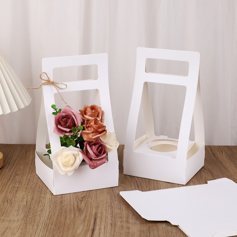 3/5Pcs Handheld Flower Box Kra - đánh giá và giá Flower Wrap Kraft
