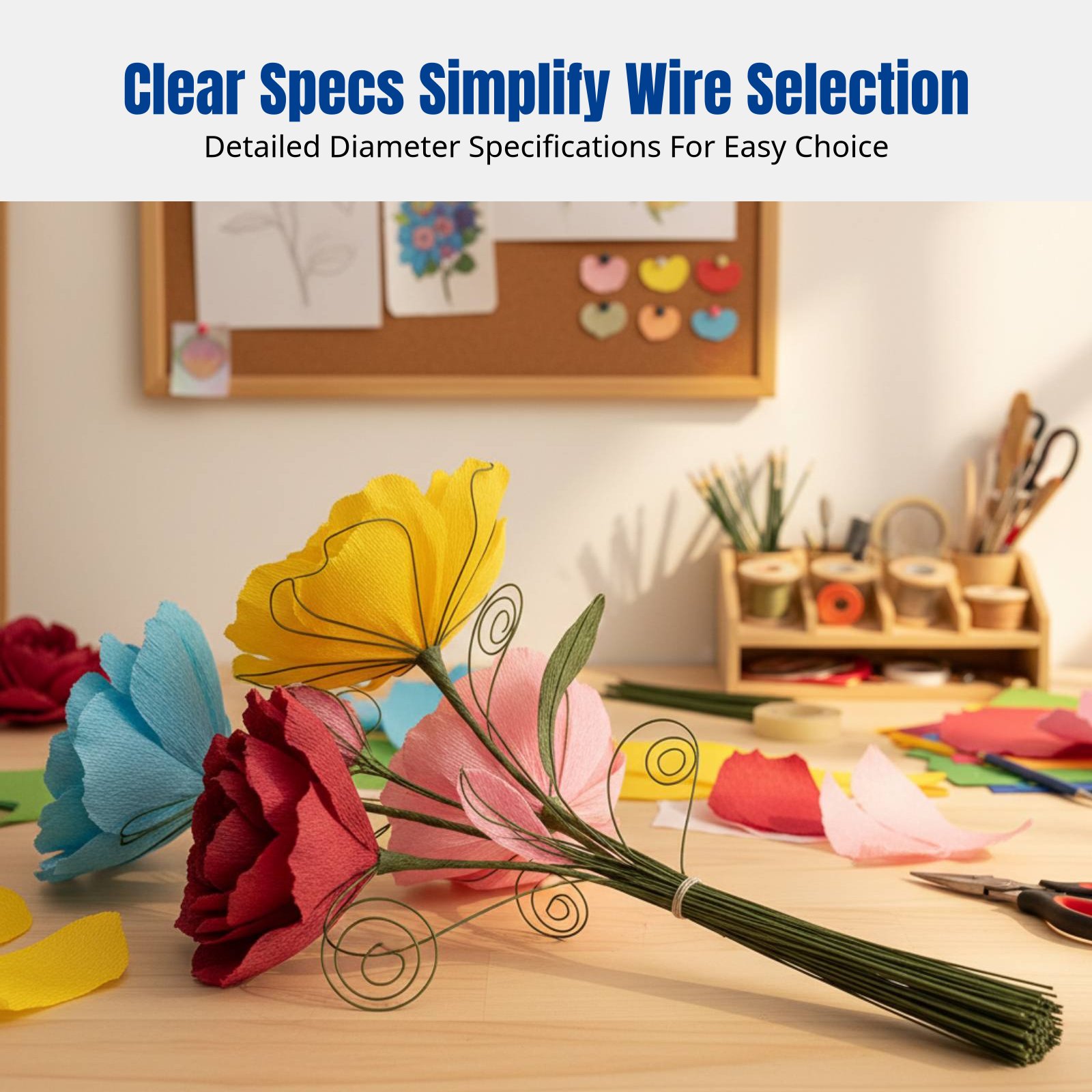 DIY Handcraft Floral Stem Wire - đánh giá và giá Floral Tape Green