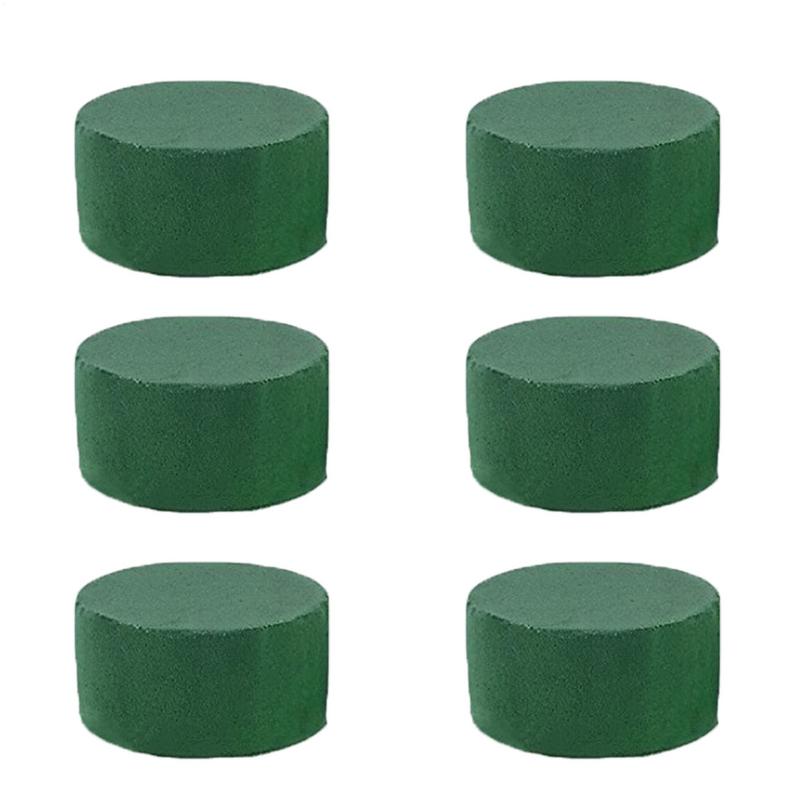 6Pcs Round Floral Foam Bricks  - đánh giá và giá Anda Florist Supply
