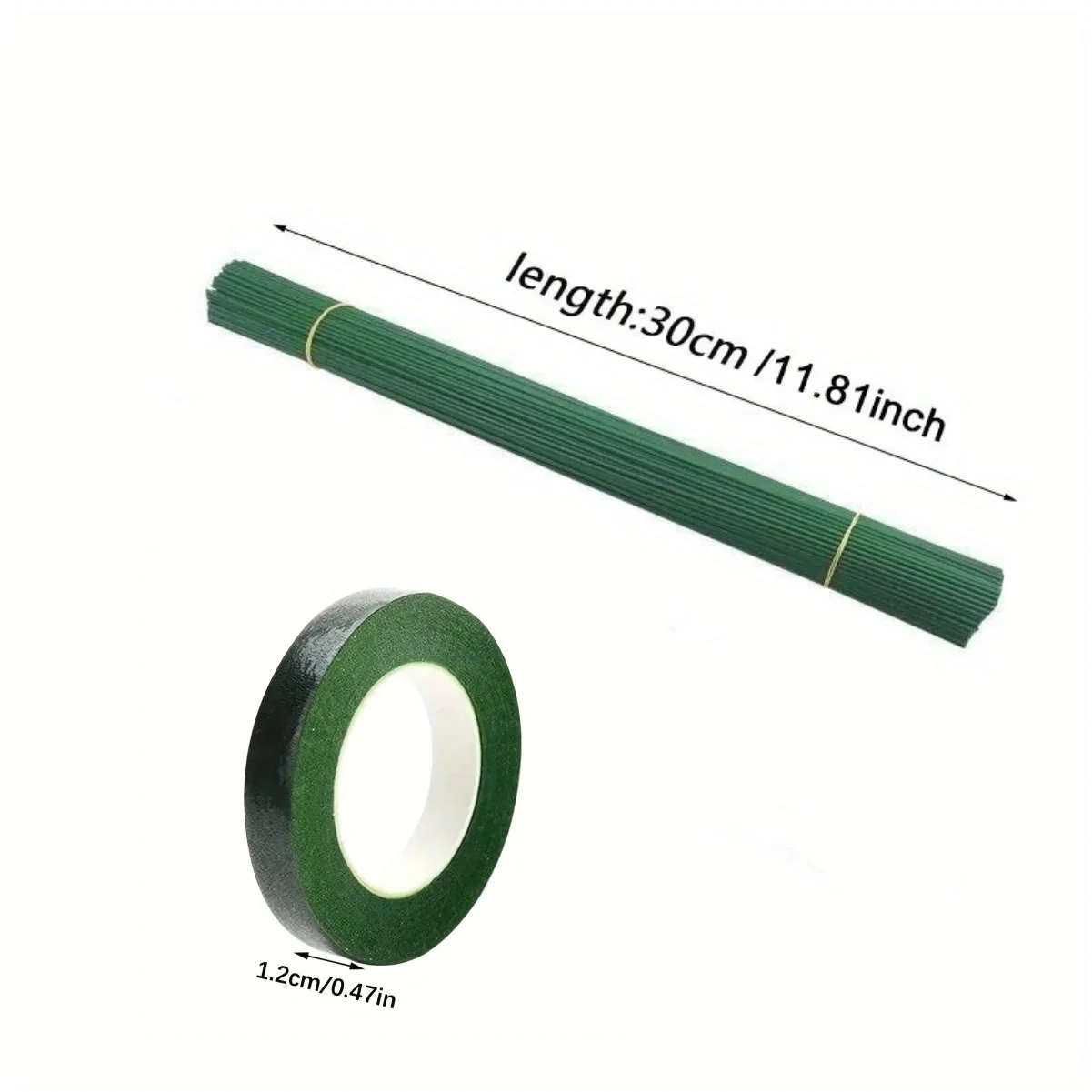 Green Flower Stem Sticks DIY F - đánh giá và giá Floral Tape Green
