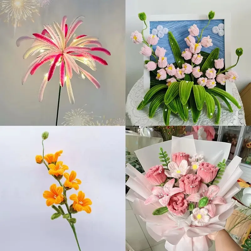 Green Flower Stem Sticks DIY F - đánh giá và giá Floral Tape Green