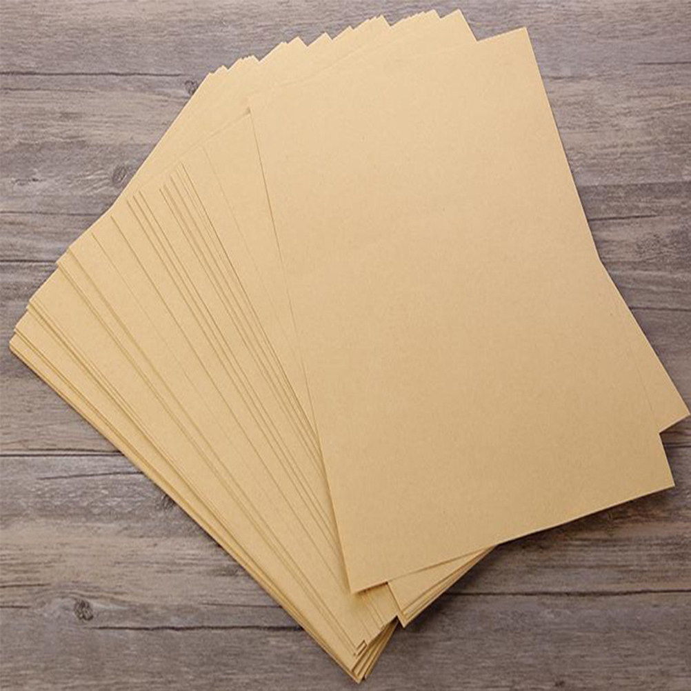 100Pcs Kraft Paper Gift Wraps  - đánh giá và giá Flower Wrap Kraft