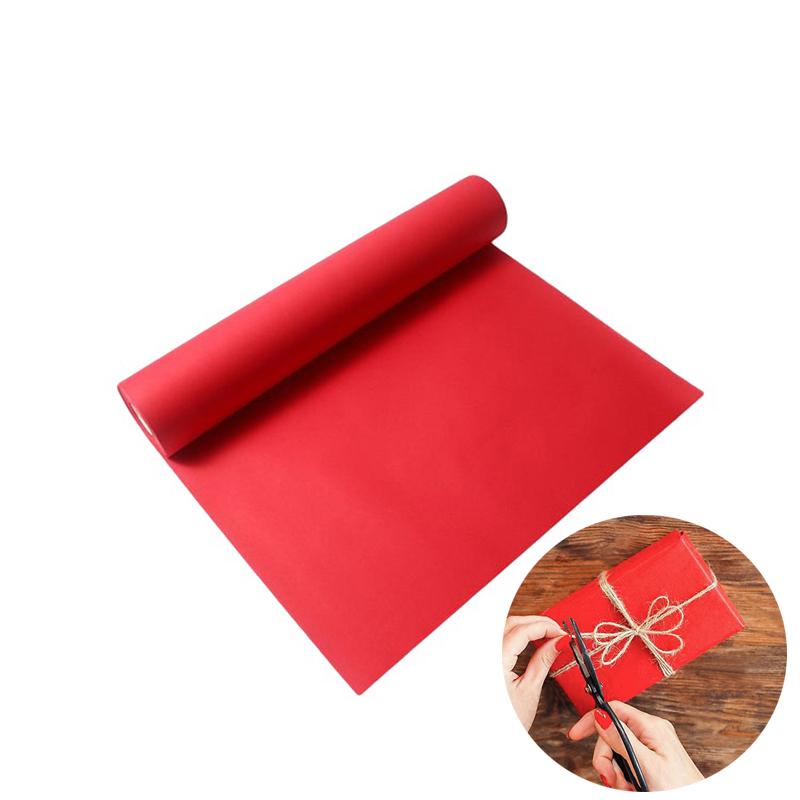 Red CRAFT ART KRAFT GIFT PAPER - đánh giá và giá Flower Wrap Kraft