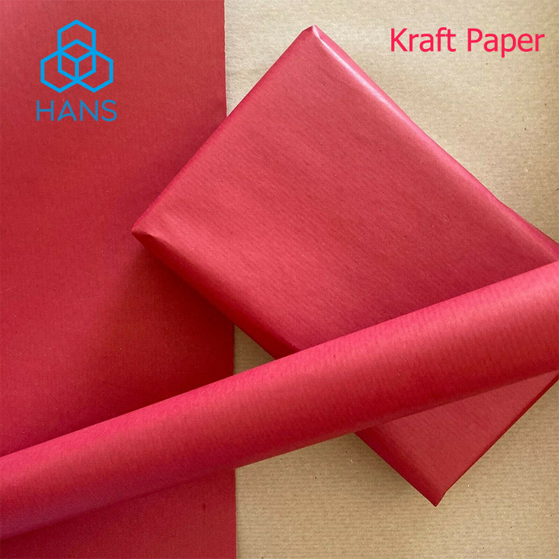 Red CRAFT ART KRAFT GIFT PAPER - đánh giá và giá Flower Wrap Kraft