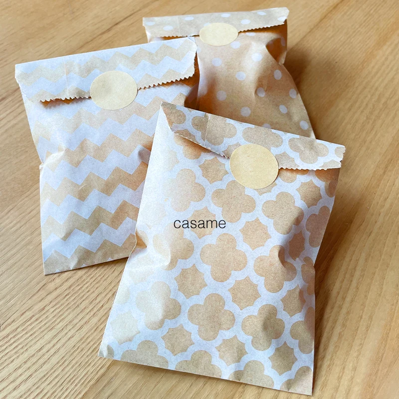 25pcs Kraft Paper Bags Candy B - đánh giá và giá Flower Wrap Kraft