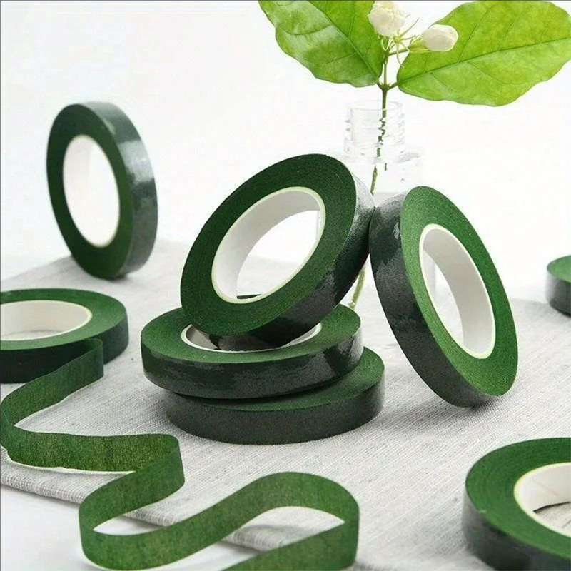 30 Yard 12MM Floral Stem Tape  - đánh giá và giá Floral Tape Green