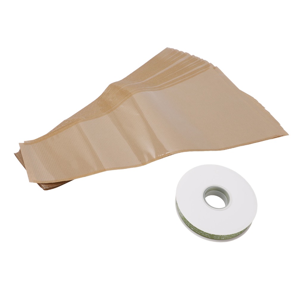 50Pcs Light coffee Flower Wrap - đánh giá và giá Flower Wrap Kraft