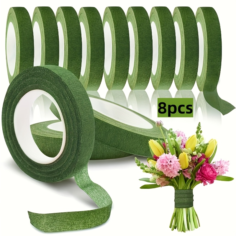 1. 8Pcs Green Self-adhesive Fl - đánh giá và giá Floral Tape Green
