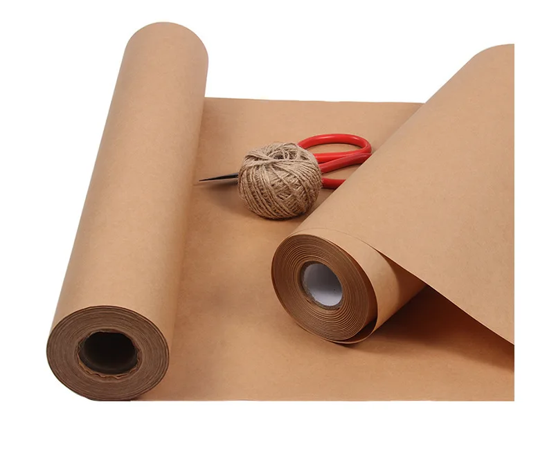 5/10m Brown Kraft Paper Roll,  - đánh giá và giá Flower Wrap Kraft