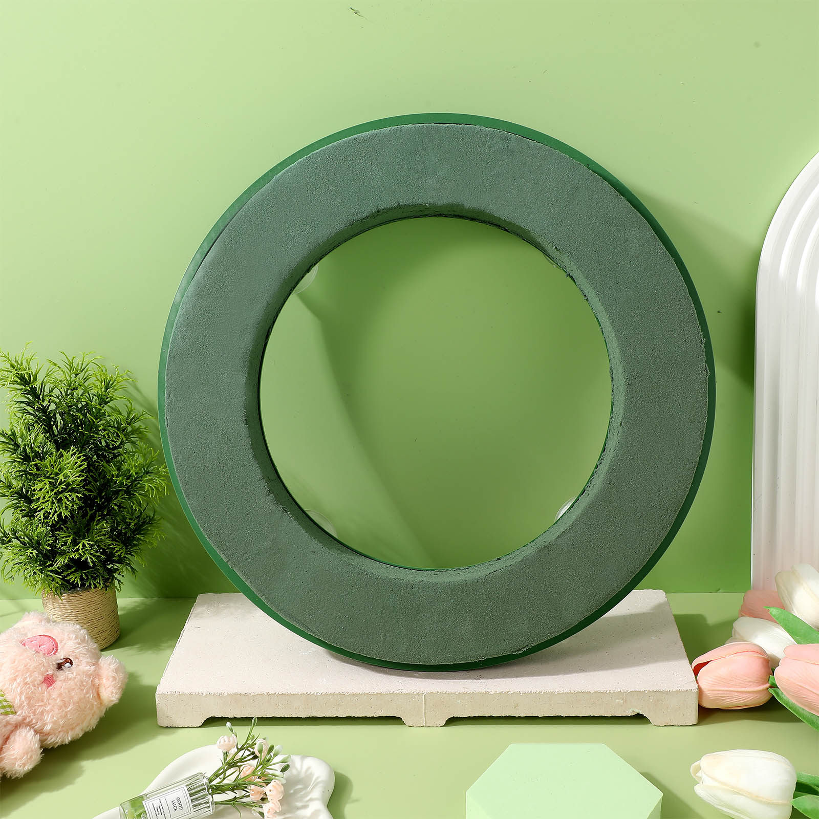 Small Flower Foam Ring Mud Blo - đánh giá và giá Florist Wreath Supply