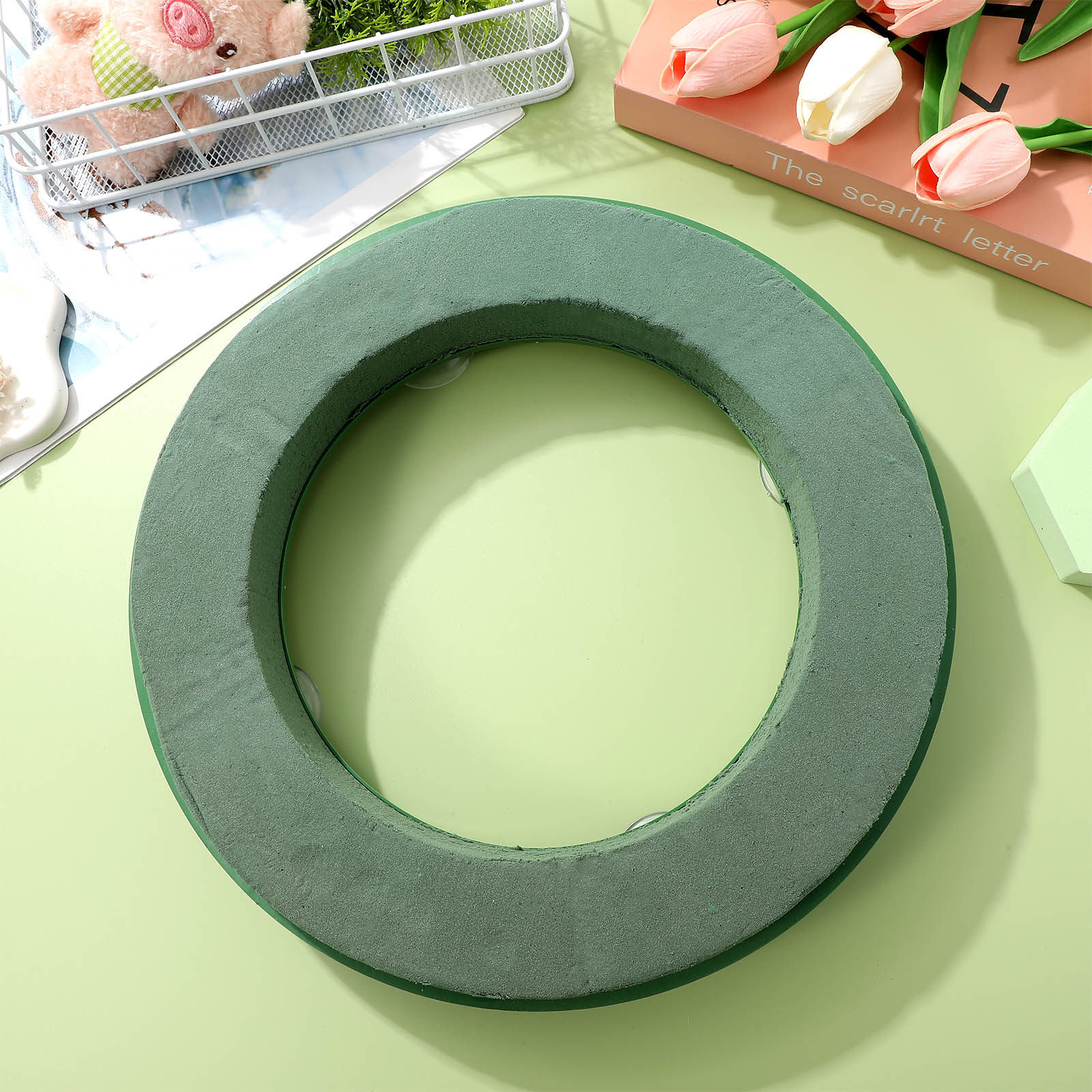 Small Flower Foam Ring Mud Blo - đánh giá và giá Florist Wreath Supply